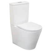 Fienza Isabella Back-to-Wall Toilet Suite, Slim Seat
